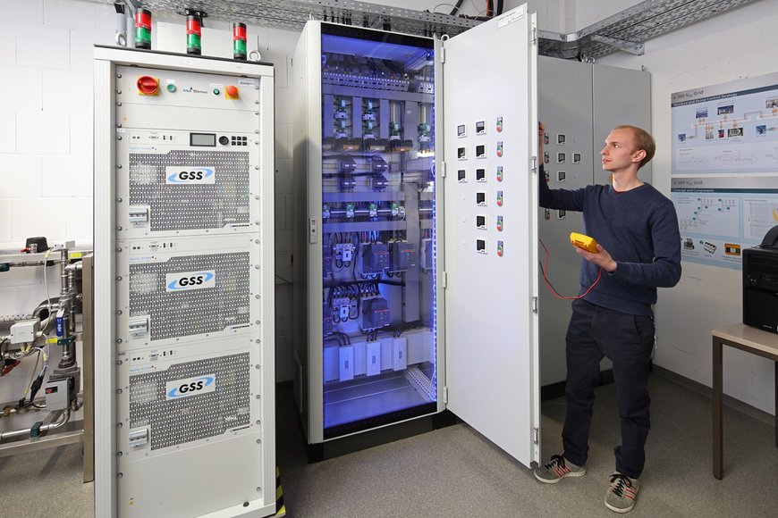 DC smart grids for production halls
